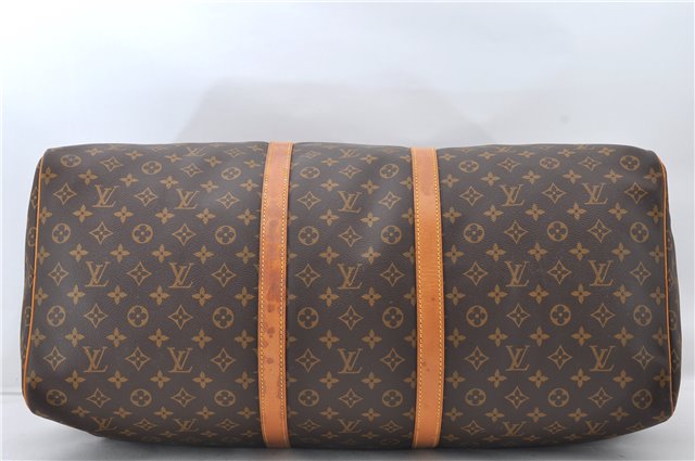 Authentic Louis Vuitton Monogram Keepall 60 Travel Boston Bag M41422 LV 4873E