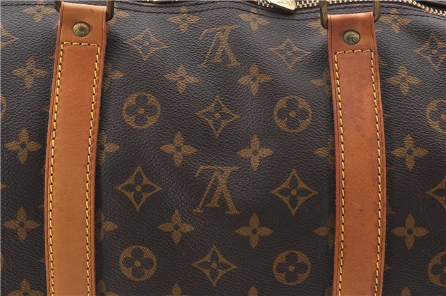 Authentic Louis Vuitton Monogram Keepall 60 Travel Boston Bag M41422 LV 4873E