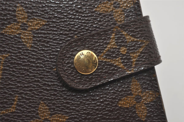 Authentic Louis Vuitton Monogram Compact Zip Bifold Wallet Purse M61667 LV 4874I