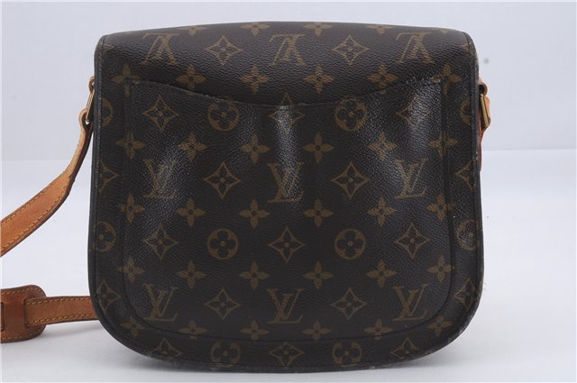 Auth Louis Vuitton Monogram Saint Cloud GM Shoulder Cross Bag M51242 LV 4875D