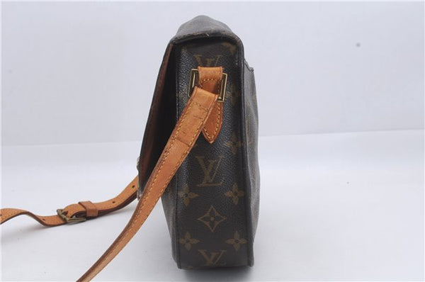Auth Louis Vuitton Monogram Saint Cloud GM Shoulder Cross Bag M51242 LV 4875D