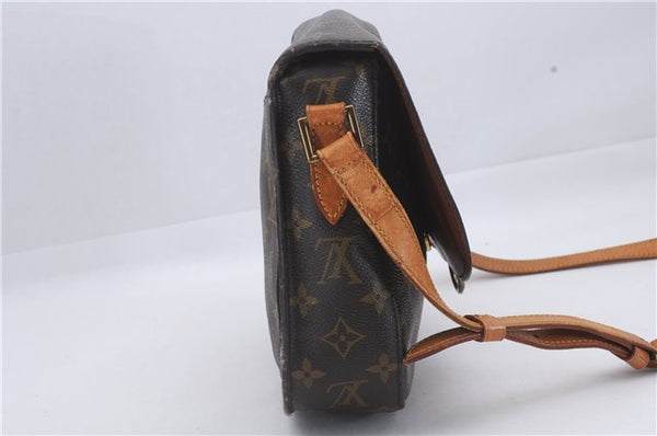 Auth Louis Vuitton Monogram Saint Cloud GM Shoulder Cross Bag M51242 LV 4875D