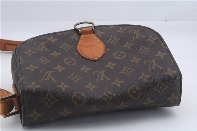 Auth Louis Vuitton Monogram Saint Cloud GM Shoulder Cross Bag M51242 LV 4875D