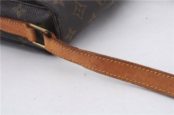 Auth Louis Vuitton Monogram Saint Cloud GM Shoulder Cross Bag M51242 LV 4875D