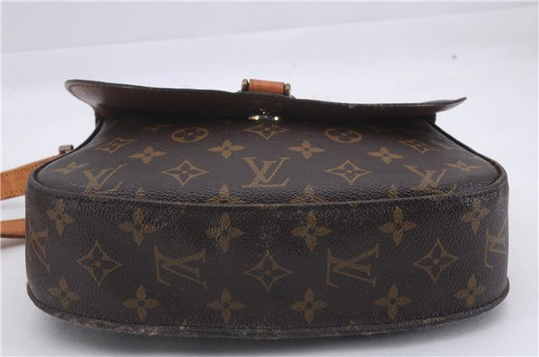 Auth Louis Vuitton Monogram Saint Cloud GM Shoulder Cross Bag M51242 LV 4875D
