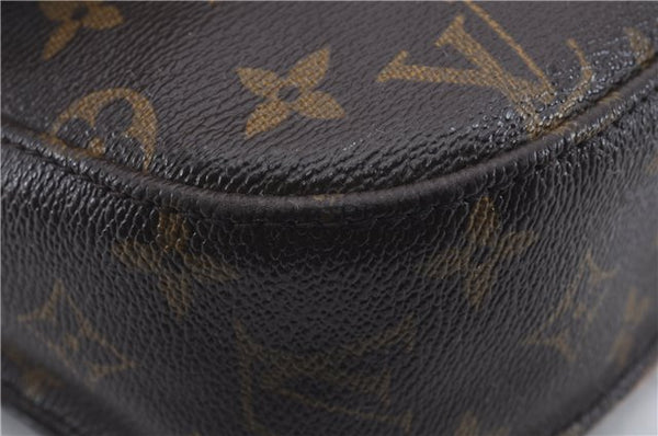 Auth Louis Vuitton Monogram Saint Cloud GM Shoulder Cross Bag M51242 LV 4875D