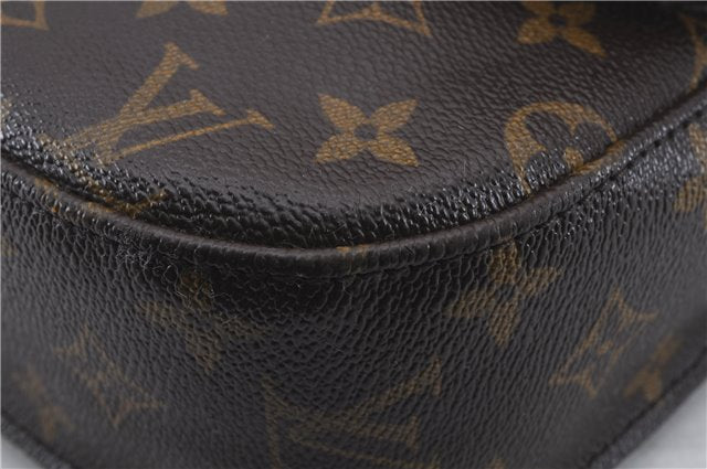 Auth Louis Vuitton Monogram Saint Cloud GM Shoulder Cross Bag M51242 LV 4875D