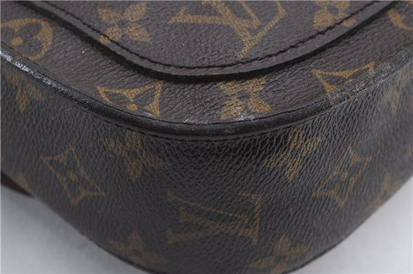 Auth Louis Vuitton Monogram Saint Cloud GM Shoulder Cross Bag M51242 LV 4875D