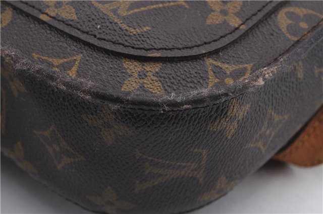 Auth Louis Vuitton Monogram Saint Cloud GM Shoulder Cross Bag M51242 LV 4875D