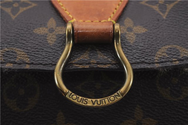 Auth Louis Vuitton Monogram Saint Cloud GM Shoulder Cross Bag M51242 LV 4875D