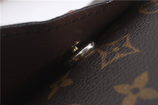 Auth Louis Vuitton Monogram Saint Cloud GM Shoulder Cross Bag M51242 LV 4875D