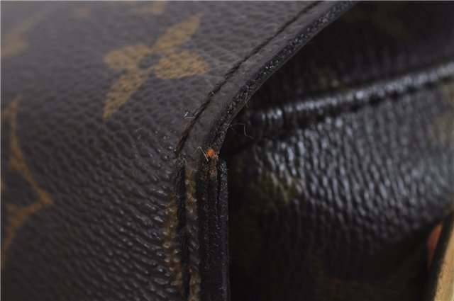 Auth Louis Vuitton Monogram Saint Cloud GM Shoulder Cross Bag M51242 LV 4875D