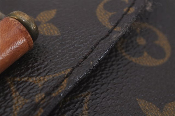 Auth Louis Vuitton Monogram Saint Cloud GM Shoulder Cross Bag M51242 LV 4875D