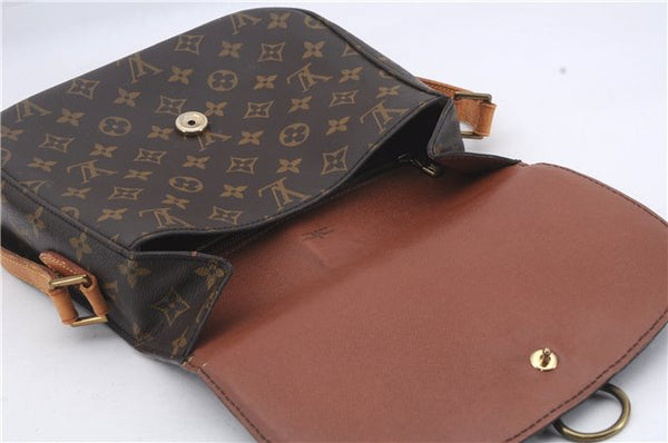 Auth Louis Vuitton Monogram Saint Cloud GM Shoulder Cross Bag M51242 LV 4875D