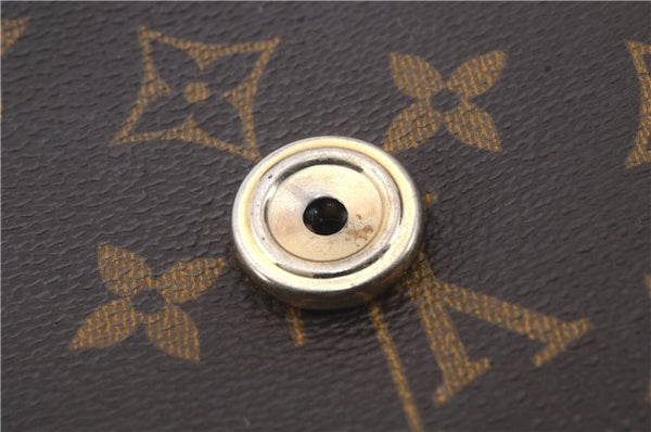 Auth Louis Vuitton Monogram Saint Cloud GM Shoulder Cross Bag M51242 LV 4875D