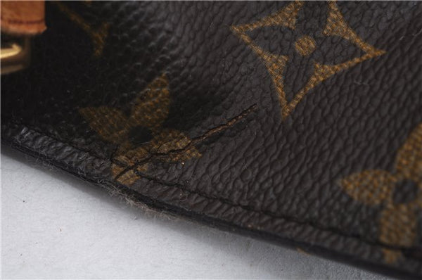 Auth Louis Vuitton Monogram Saint Cloud GM Shoulder Cross Bag M51242 LV 4875D