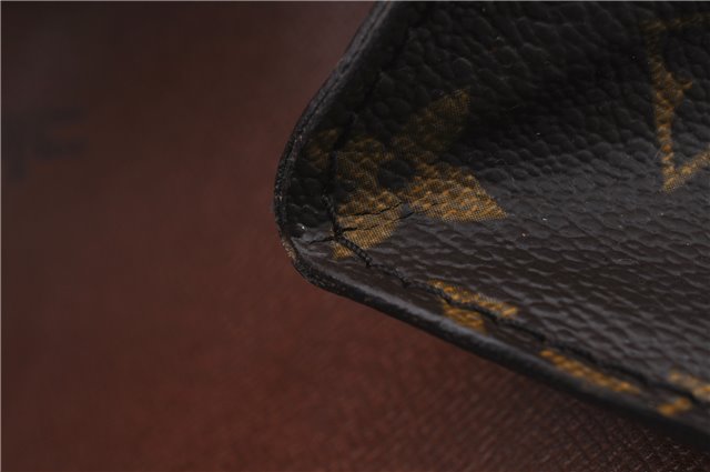 Auth Louis Vuitton Monogram Saint Cloud GM Shoulder Cross Bag M51242 LV 4875D