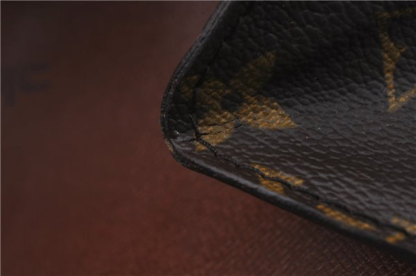 Auth Louis Vuitton Monogram Saint Cloud GM Shoulder Cross Bag M51242 LV 4875D