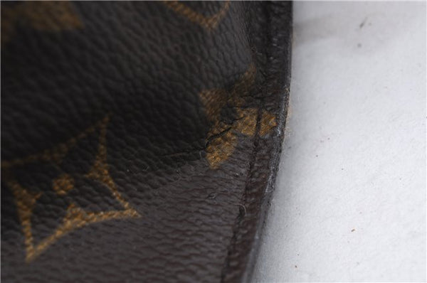 Auth Louis Vuitton Monogram Saint Cloud GM Shoulder Cross Bag M51242 LV 4875D