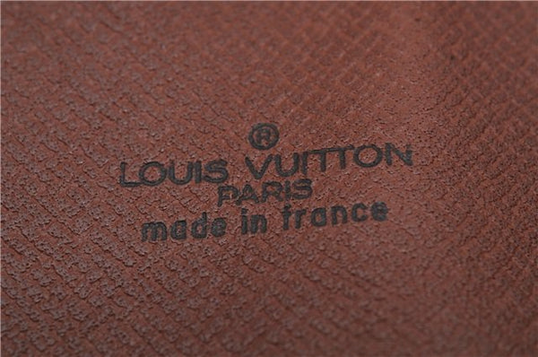 Auth Louis Vuitton Monogram Saint Cloud GM Shoulder Cross Bag M51242 LV 4875D