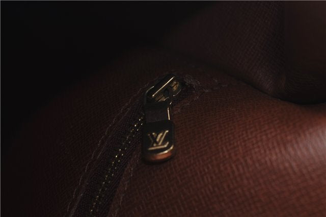 Auth Louis Vuitton Monogram Saint Cloud GM Shoulder Cross Bag M51242 LV 4875D