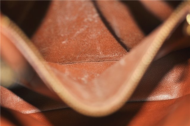 Auth Louis Vuitton Monogram Saint Cloud GM Shoulder Cross Bag M51242 LV 4875D