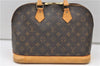 Authentic Louis Vuitton Monogram Alma Hand Bag Purse M51130 LV 4875E