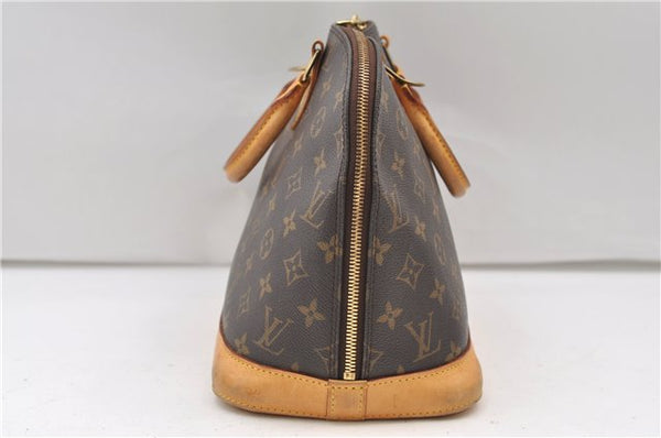 Authentic Louis Vuitton Monogram Alma Hand Bag Purse M51130 LV 4875E