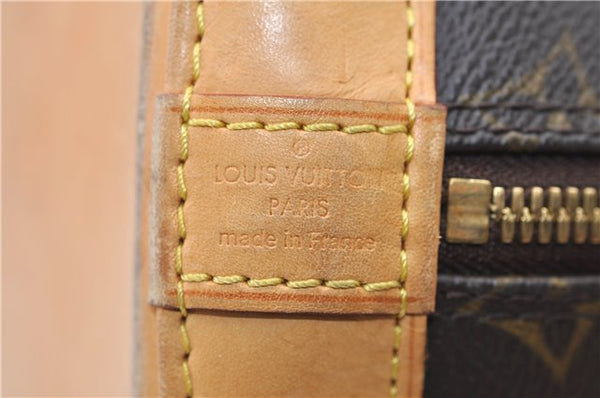 Authentic Louis Vuitton Monogram Alma Hand Bag Purse M51130 LV 4875E