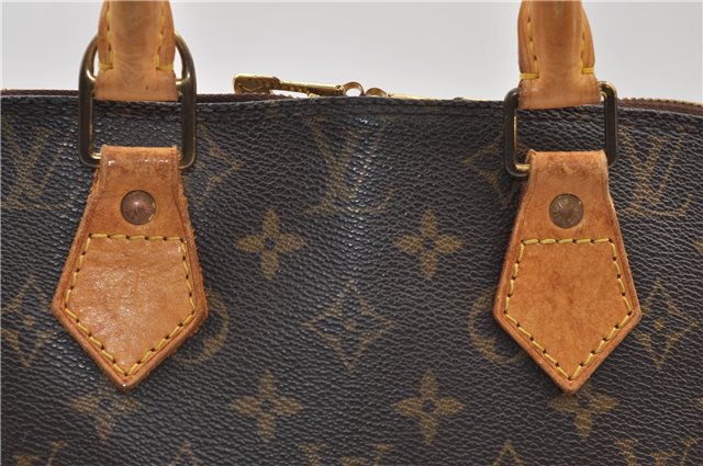 Authentic Louis Vuitton Monogram Alma Hand Bag Purse M51130 LV 4875E