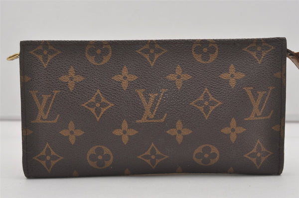 Authentic Louis Vuitton Monogram Pouch For Bucket GM LV 4876I