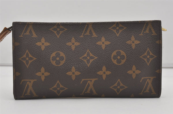 Authentic Louis Vuitton Monogram Pouch For Bucket GM LV 4876I