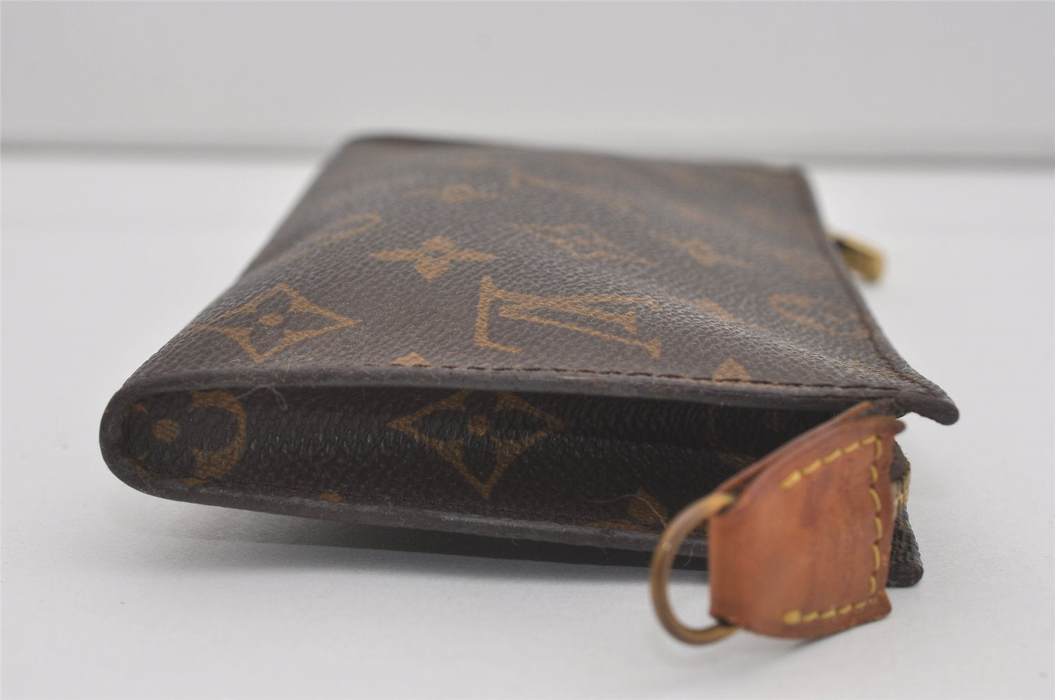 Authentic Louis Vuitton Monogram Pouch For Bucket GM LV 4876I