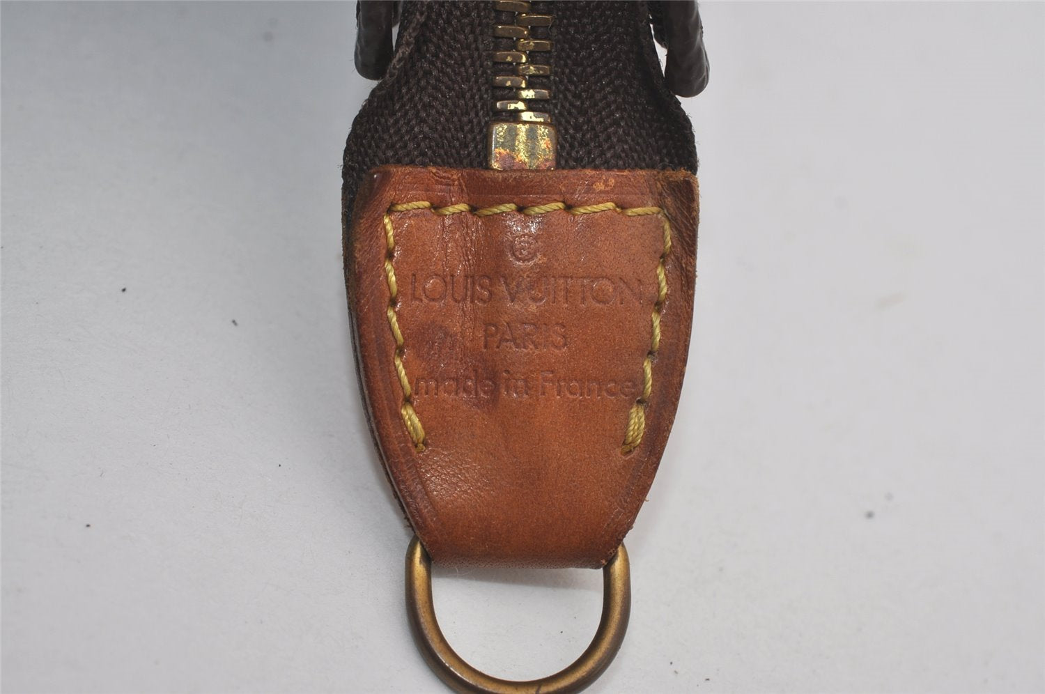 Authentic Louis Vuitton Monogram Pouch For Bucket GM LV 4876I