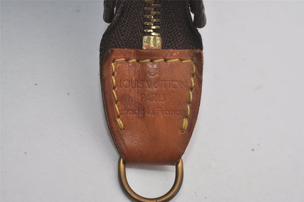 Authentic Louis Vuitton Monogram Pouch For Bucket GM LV 4876I