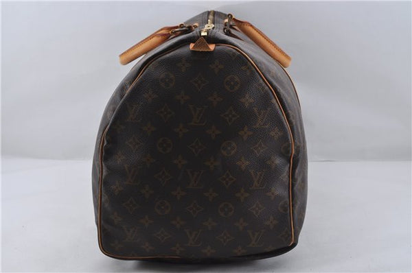 Authentic Louis Vuitton Monogram Keepall 55 Travel Boston Bag M41424 LV 4877E