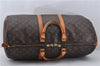 Authentic Louis Vuitton Monogram Keepall 55 Travel Boston Bag M41424 LV 4877E