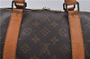 Authentic Louis Vuitton Monogram Keepall 55 Travel Boston Bag M41424 LV 4877E