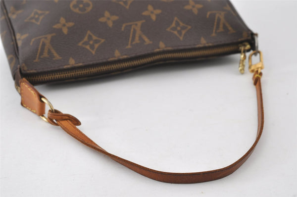 Authentic Louis Vuitton Monogram Pochette Accessoires Pouch M51980 LV 4877I