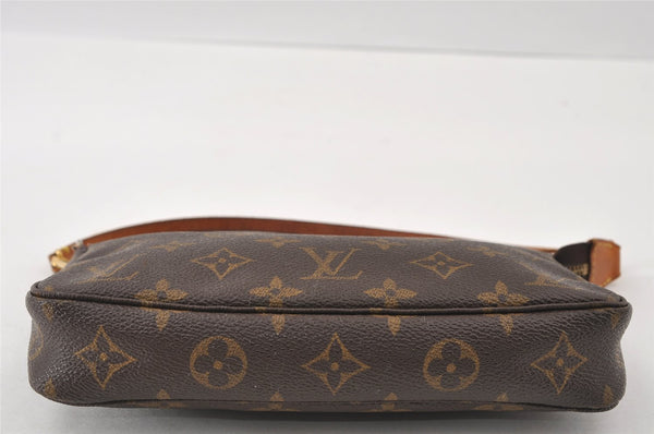 Authentic Louis Vuitton Monogram Pochette Accessoires Pouch M51980 LV 4877I
