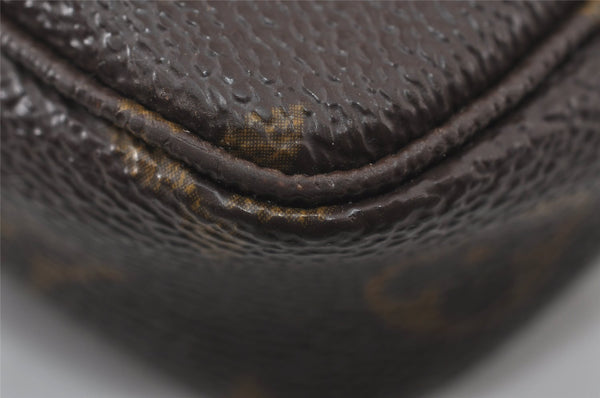 Authentic Louis Vuitton Monogram Pochette Accessoires Pouch M51980 LV 4877I