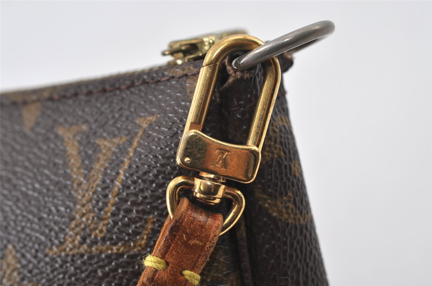 Authentic Louis Vuitton Monogram Pochette Accessoires Pouch M51980 LV 4877I