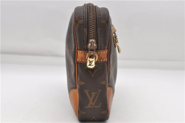 Auth Louis Vuitton Monogram Marly Dragonne GM Clutch Hand Bag M51825 LV 4878D