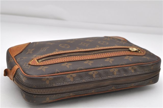 Auth Louis Vuitton Monogram Marly Dragonne GM Clutch Hand Bag M51825 LV 4878D