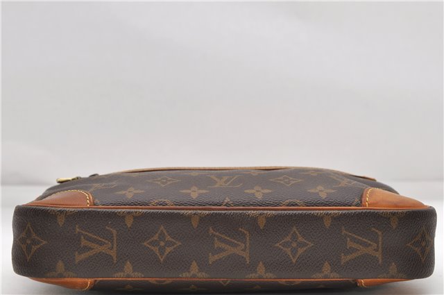 Auth Louis Vuitton Monogram Marly Dragonne GM Clutch Hand Bag M51825 LV 4878D