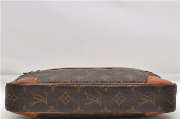 Auth Louis Vuitton Monogram Marly Dragonne GM Clutch Hand Bag M51825 LV 4878D