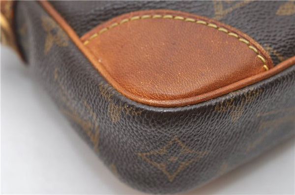 Auth Louis Vuitton Monogram Marly Dragonne GM Clutch Hand Bag M51825 LV 4878D