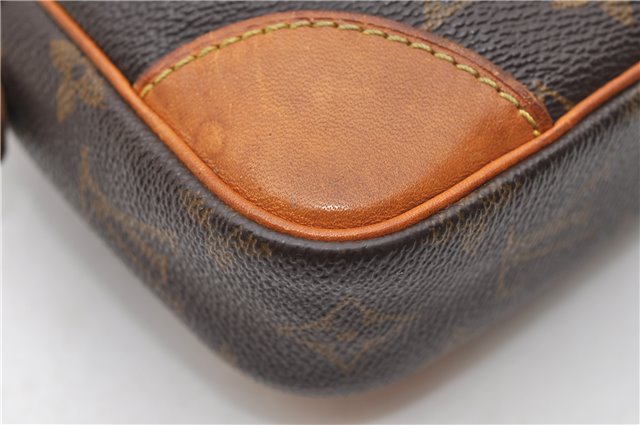 Auth Louis Vuitton Monogram Marly Dragonne GM Clutch Hand Bag M51825 LV 4878D