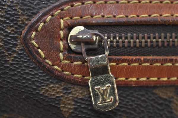 Auth Louis Vuitton Monogram Marly Dragonne GM Clutch Hand Bag M51825 LV 4878D