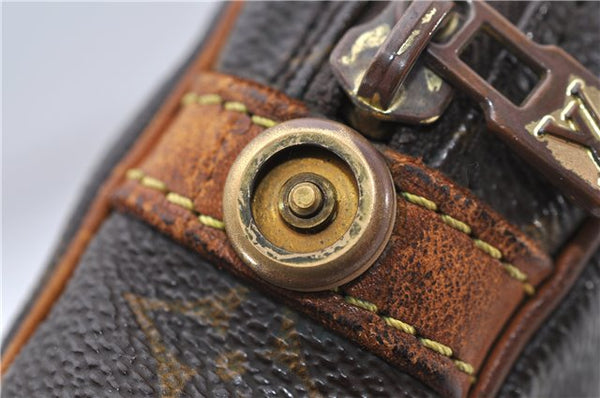 Auth Louis Vuitton Monogram Marly Dragonne GM Clutch Hand Bag M51825 LV 4878D